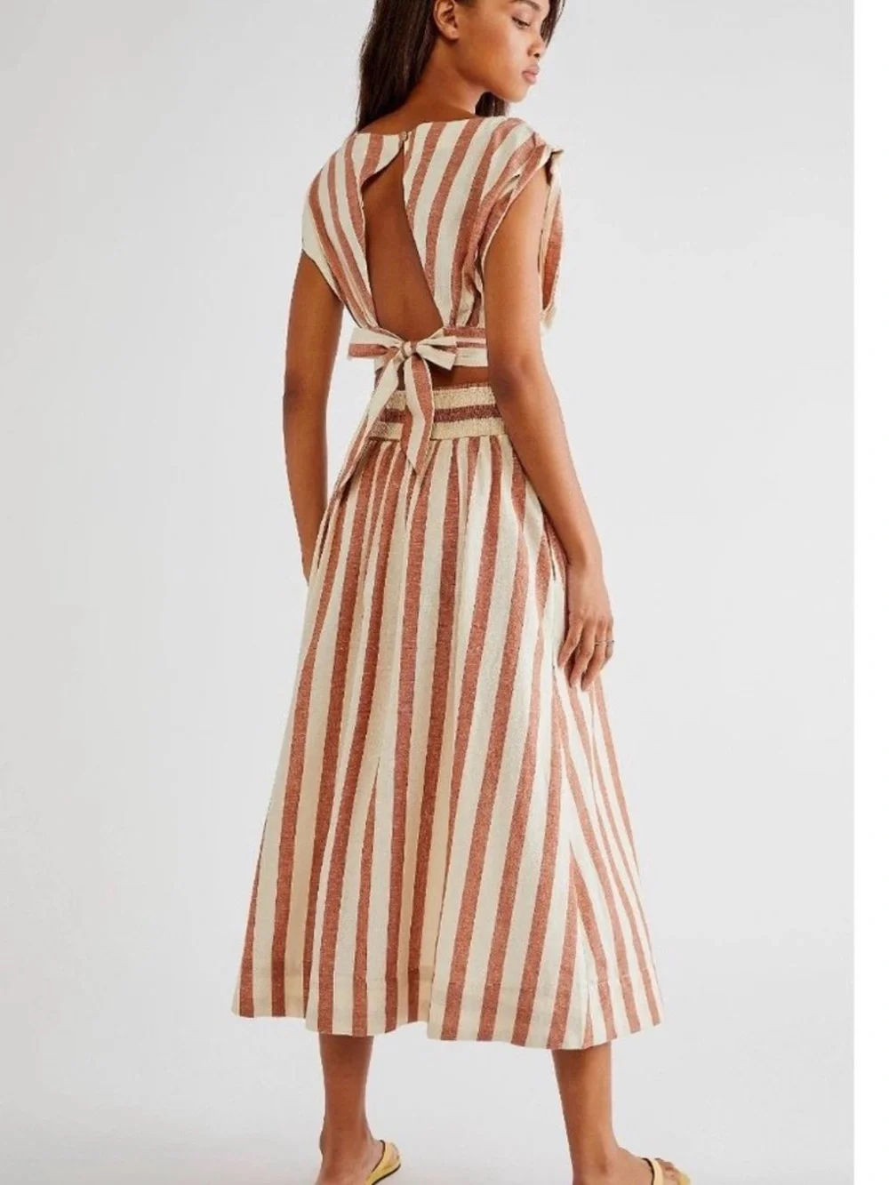 Free People Whatta Sight Two Piece Skirt Set Size M - Picture 2 of 6